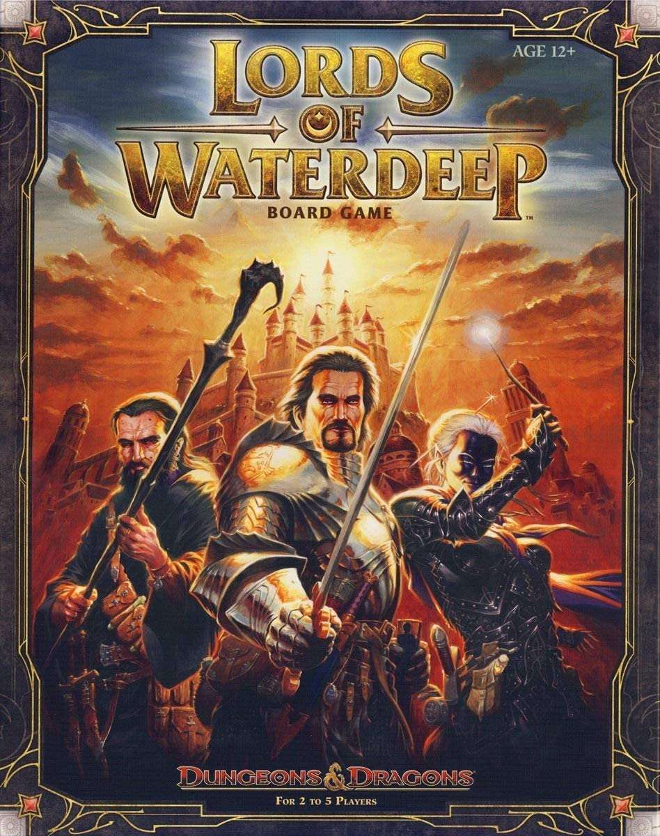Dungeons & Dragons: Lords of Waterdeep Board Game - Strategy and Intrigue, Wizards of the Coast, Board Game, dungeons-dragons-lords-of-waterdeep-boardgame, Dungeons & Dragons, Dark Ninja Gaming LA