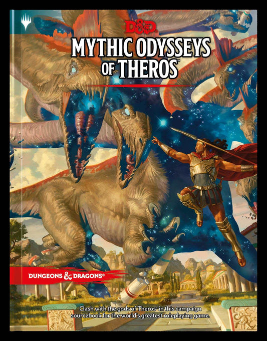 Dungeons & Dragons: Mythic Odysseys of Theros, Wizards of the Coast, Dungeons & Dragons, dungeons-dragons-mythic-odysseys-of-theros-exclusive-alternate-cover, , Dark Ninja Gaming LA